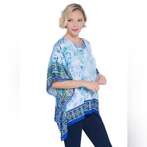 Susan Graver Charmuese Scarf Tunic